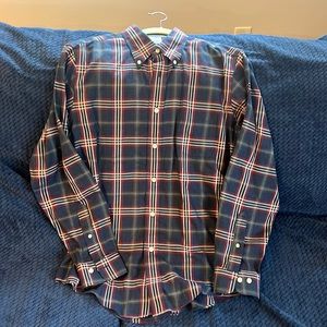 Brooks Brothers navy blue long sleeve polo